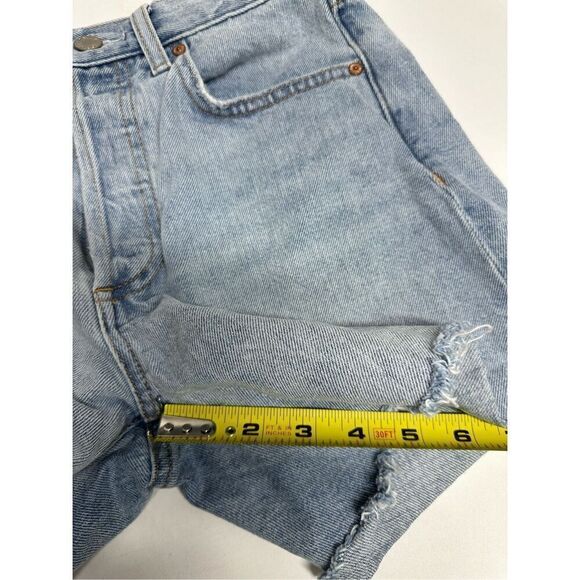 Denim Forum The Ex Boyfriend MIDI Shorts Blue Size 24 - Picture 10 of 15